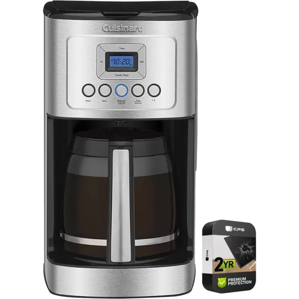 imageCuisinart DCC3200FR Perf Temp 14Cup Coffee Maker RenewedBlackSIlver