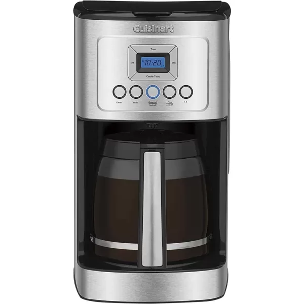 imageCuisinart DCC3200FR Perf Temp 14Cup Coffee Maker RenewedBlackSIlver