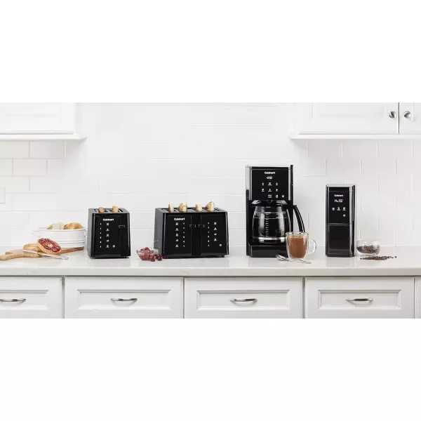 imageCuisinart DCCT20 14Cup Programmable Coffeemaker Touchscreen BlackCoffee Maker
