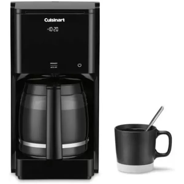 imageCuisinart DCCT20 14Cup Programmable Coffeemaker Touchscreen BlackCoffee Maker