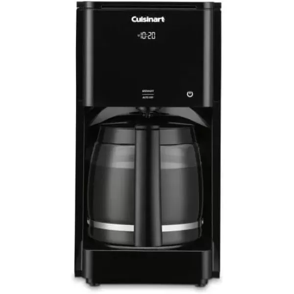 imageCuisinart DCCT20 14Cup Programmable Coffeemaker Touchscreen BlackCoffee Maker