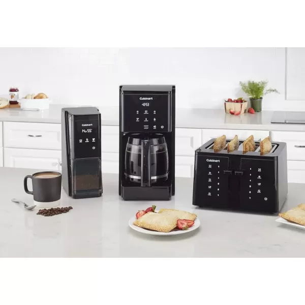 imageCuisinart DCCT20 14Cup Programmable Coffeemaker Touchscreen BlackCoffee Maker