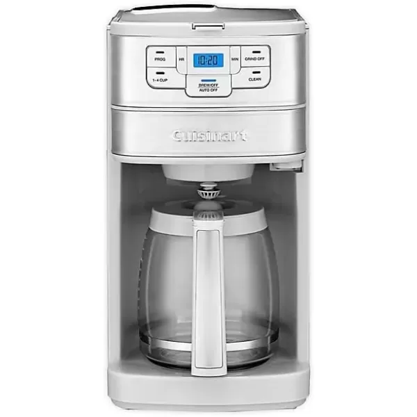 imageCuisinart DGB400 Automatic Grind and Brew 12Cup Coffeemaker with 14 Cup Setting and AutoShutoff BlackStainless SteelStainless Steel