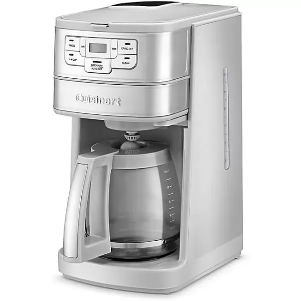imageCuisinart DGB400 Automatic Grind and Brew 12Cup Coffeemaker with 14 Cup Setting and AutoShutoff BlackStainless SteelStainless Steel