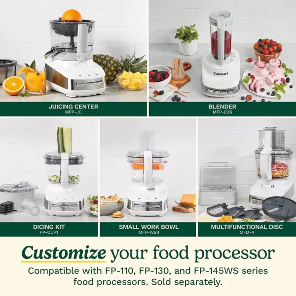 imageCuisinart FP110MB Core Custom 10Cup Multifunctional Food Processor Marine BlueAnchor Gray