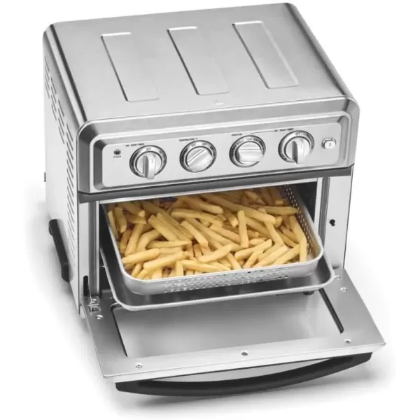 imageCuisinart NonStick Airfryer Basket Compatible with TOA60 AND TOA65 ANSTOA2528 SilverNonStick Airfryer Basket