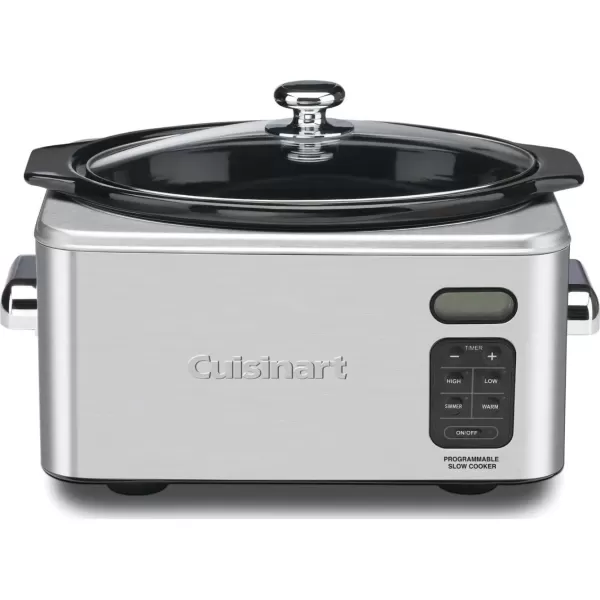 imageCuisinart PSC650 Stainless Steel 612Quart Programmable Slow Cooker Silver