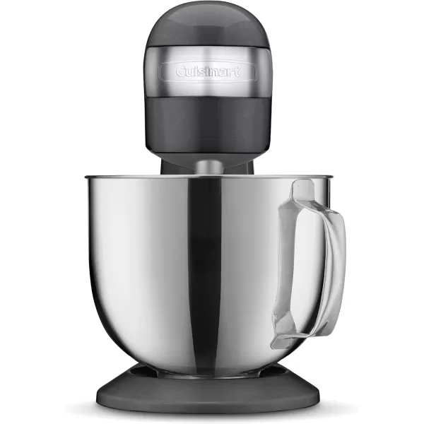 imageCuisinart SMD50GPH Precision Pro 55Quart Digital Stand Mixer with 12Speeds 3 Preprogrammed Food Prep Settings Mixing Bowl Whisk Flat Mixing Paddle Dough Hook and Splash Guard Graphite