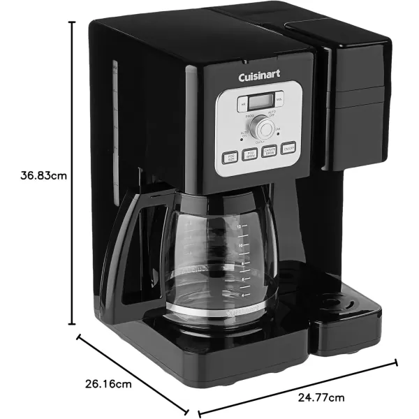 imageCuisinart SS12 Coffee Center Brew Basics12 cups blacksilverBlack
