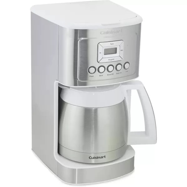 imageCuisinart Stainless Steel Coffee Maker 12Cup Thermal SilverWhite