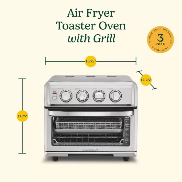 imageCuisinart TOA70BKS AirFryer Oven with GrillBlack