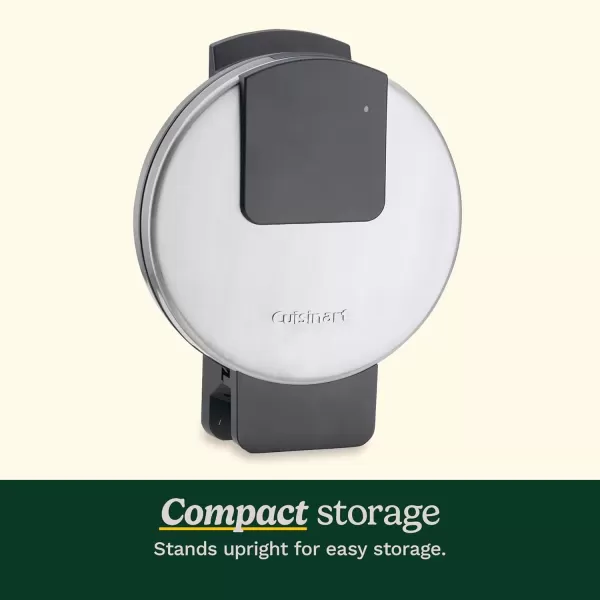 imageCuisinart WMRCAP2 Round Classic Waffle Maker Brushed StainlessSilverMaker