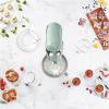 imageCuisinart Stand Mixer 12 Speed 55 Quart Stainless Steel Bowl Chefs Whisk Mixing Paddle Dough Hook Splash Guard w Pour Spout Periwinkle Blue SM50BLAgave Green