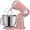 imageCuisinart Stand Mixer 12 Speed 55 Quart Stainless Steel Bowl Chefs Whisk Mixing Paddle Dough Hook Splash Guard w Pour Spout Periwinkle Blue SM50BLBlushing Coral