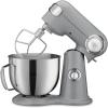 imageCuisinart Stand Mixer 12 Speed 55 Quart Stainless Steel Bowl Chefs Whisk Mixing Paddle Dough Hook Splash Guard w Pour Spout Periwinkle Blue SM50BLDove Gray