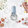 imageCuisinart Stand Mixer 12 Speed 55 Quart Stainless Steel Bowl Chefs Whisk Mixing Paddle Dough Hook Splash Guard w Pour Spout Periwinkle Blue SM50BLFrosted Blue