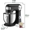 imageCuisinart Stand Mixer 12 Speed 55 Quart Stainless Steel Bowl Chefs Whisk Mixing Paddle Dough Hook Splash Guard w Pour Spout Periwinkle Blue SM50BLOnyx