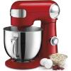 imageCuisinart Stand Mixer 12 Speed 55 Quart Stainless Steel Bowl Chefs Whisk Mixing Paddle Dough Hook Splash Guard w Pour Spout Periwinkle Blue SM50BLRuby Red
