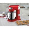 imageCuisinart Stand Mixer 12 Speed 55 Quart Stainless Steel Bowl Chefs Whisk Mixing Paddle Dough Hook Splash Guard w Pour Spout Periwinkle Blue SM50BLRuby Red