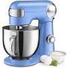 imageCuisinart Stand Mixer 12 Speed 55 Quart Stainless Steel Bowl Chefs Whisk Mixing Paddle Dough Hook Splash Guard w Pour Spout Robins Egg SM50TQRobins Egg