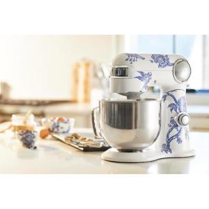 imageCuisinart Stand Mixer 12 Speed 55 Quart Stainless Steel Bowl Chefs Whisk Mixing Paddle Dough Hook Splash Guard w Pour Spout Periwinkle Blue SM50BLCaskata