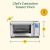 imageCuisinart Convection Toaster Oven Stainless Steel 1693quotD x 2087quotW x 1142quotH TOB260N1Oven