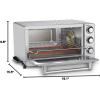 imageCuisinart TOB60N1CS Convection Toaster Oven Broiler 191quotL x 155quotW x 98quotH Copper Stainless SteelStainless Steel