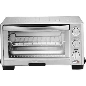 imageCuisinart TOB1010 Toaster Oven Broiler 11875quot x 1575quot x 9quot Stainless Steel