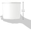 imageCuisinart ICE45RFB 112Quart Ice Cream Maker Freezer Bowl  For use with the Cuisinart ICE45 Mix It In Soft Serve Ice Cream Maker  White