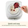 imageCuisinart Ice Cream Maker Machine for Frozen Yogurt Sorbet Gelato Ice Cream ampamp Frozen Drinks  Makes Treats in Minutes with Large Ingredient Spout for Mix ins Stainless SteelRed 2 Quart ICE30RBrushed Chrome