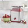 imageCuisinart Ice Cream Maker Machine for Frozen Yogurt Sorbet Gelato Ice Cream ampamp Frozen Drinks  Makes Treats in Minutes with Large Ingredient Spout for Mix ins Stainless SteelRed 2 Quart ICE30RRed