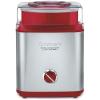 imageCuisinart Ice Cream Maker Machine for Frozen Yogurt Sorbet Gelato Ice Cream ampamp Frozen Drinks  Makes Treats in Minutes with Large Ingredient Spout for Mix ins Stainless SteelRed 2 Quart ICE30RRed