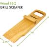 imageCuisinart BBQ Wood Grill Scraper CCB1143Bbq Wood Scraper Grill Cleaning