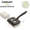 imageCuisinart CCK210 Stone Grill Cleaning Brush WhiteBlackGrill Cleaning Stone Kit