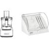 imageCuisinart 8 Cup Food Processor 350Watt Motor Medium to Fine Slicing Discs FP8SV SilverWhite