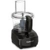 imageCuisinart 9Cup Continuous Feed Food Processor with Fine and Medium Reversible Shredding and Slicing Disc Universal Blade ContinuousFeed Attachment and InBowl Storage GrayBlack