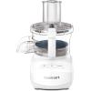 imageCuisinart 9Cup Continuous Feed Food Processor with Fine and Medium Reversible Shredding and Slicing Disc Universal Blade ContinuousFeed Attachment and InBowl Storage GrayWhite