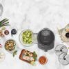 imageCuisinart 9Cup Continuous Feed Food Processor with Fine and Medium Reversible Shredding and Slicing Disc Universal Blade ContinuousFeed Attachment and InBowl Storage GrayAnchor Gray