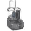 imageCuisinart 9Cup Continuous Feed Food Processor with Fine and Medium Reversible Shredding and Slicing Disc Universal Blade ContinuousFeed Attachment and InBowl Storage GrayAnchor Gray
