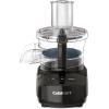imageCuisinart 9Cup Continuous Feed Food Processor with Fine and Medium Reversible Shredding and Slicing Disc Universal Blade ContinuousFeed Attachment and InBowl Storage GrayBlack