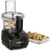 imageCuisinart 9Cup Continuous Feed Food Processor with Fine and Medium Reversible Shredding and Slicing Disc Universal Blade ContinuousFeed Attachment and InBowl Storage GrayBlack