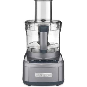 imageCuisinart 8 Cup Food Processor 350Watt Motor Medium to Fine Slicing Discs FP8SV SilverGunmetal