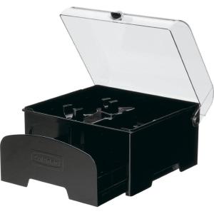 imageCuisinart FP12BKSC Elite Collection 12Cup Accessory Storage Case for Food Processors Black 7quotT x 9quotW