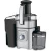 imageCuisinart Juicer Machine DieCast Juice Extractor for Vegetables Lemons Oranges ampamp More CJE1000P1SilverBlack 1535quot x 118quot x 1901quot