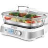 imageCuisinart STM1000 Cook Fresh Digital Glass Steamer One Size Stainless SteelWhite