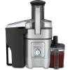 imageCuisinart Juicer Machine DieCast Juice Extractor for Vegetables Lemons Oranges ampamp More CJE1000P1SilverBlack 1535quot x 118quot x 1901quot