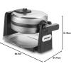 imageCuisinart Maker WaffleIron Single BlackStainlessBlackStainless