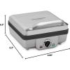 imageCuisinart WAF300P1 Belgian Waffle Maker with Pancake Plates Brushed StainlessSquare