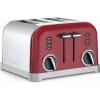 imageCuisinart CPT180MRP1 Metal Classic 4Slice Toaster Metallic Red