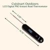 imageCuisinart LED Digital Pro Instant Read Thermometer Calibrated Ambidextrous Waterproof Meat Thermometer for Home ampamp Grill Lift to Wake Ultra Fast 06s Read Time Home Gadget BBQ Smoker Oil Fry